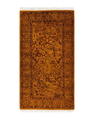 Solo Rugs Contemporary-Modern Wool Overdyed Area Rug