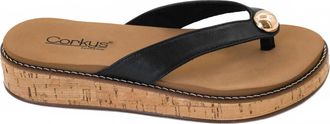 Corkys Footwear Womens Off The Deep End Sandal In Black