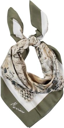 Guess Leonie Sjaal - Dames - Zijden sjaals - Groen - ONE Size - Polyester - Accessoires