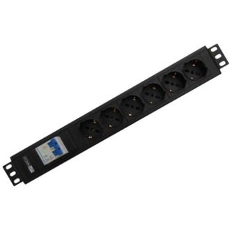 OEM Wp Wpn-pdu-g02-12 Extension De Corriente Ac Schuko 12 Tomas Negro