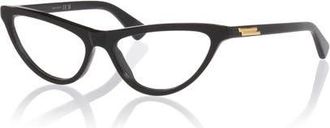 Bottega Veneta 55mm Cat Eye optical glasses in Black at Nordstrom