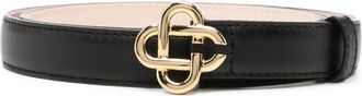 Casablanca Logo-buckle Leather Belt
