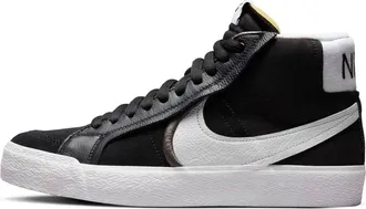 Nike Zoom Blazer Mid Premium SB Oversized Swoosh - Black DR9144-001