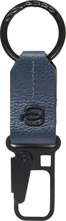 Piquadro Keyrings, male, Blue, Size: ONE SIZE Carabiner Keychain