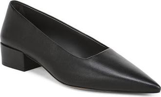 Franco Sarto Boa Pointed Toe Pump in Black at Nordstrom, Size 6.5