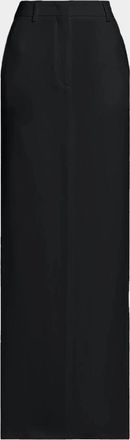 Fabiana Filippi Straight Cady Maxi Skirt