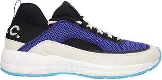 A.P.C. Sneakers - Heren - Sneakers - Blauw - 46 EU - Leer - Schoenen