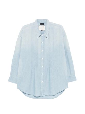 R13 Pintuck Dropneck Shirt