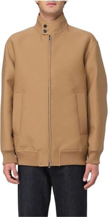 Gucci Zip Up Bomber Jacket - Heren - Zomerjassen - Beige - L - Jassen