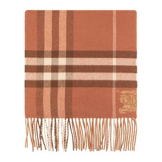 Burberry Kasjmier sjaal met ruitpatroon - unisex - Accessoires - Beige - Maat: ONE Size Kasjmier