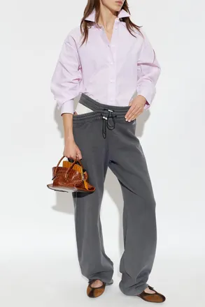 The Attico Checked Pattern Shirt, Womens, Pink