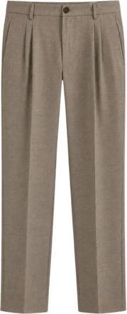 Amaranto Kostuumbroek - Heren - Nette broeken - Beige - XL - Wol - Broeken