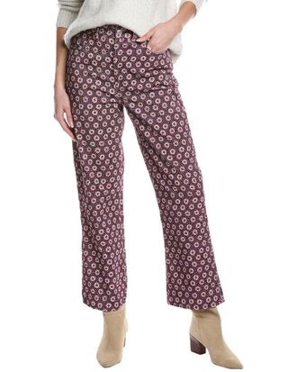 Re/Done RE/DONE 70s Plum Stamp Loose Flare Jean