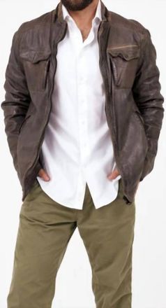 Mauritius Cove Jacket In Elephant
