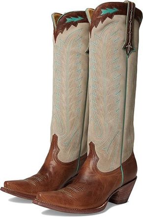 Old Gringo Yuctan Cowboy Womens Boots Oatmeal : 5.5 M, Leather