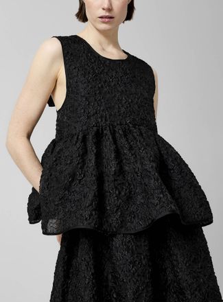 Cecilie Bahnsen Womens Cora textured blouse