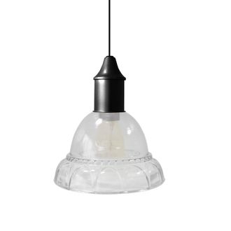 Tosel Suspensi&oacute;n vidrio transparente D16 cm