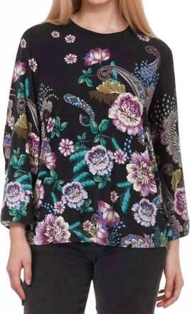 Johnny Was The Janie Favorite Kimono Sleeve Tee In Camino Serra