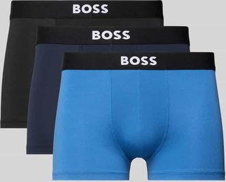 HUGO BOSS Trunks im 3er-Pack Modell MICRO ONE in Blau, Größe XXL