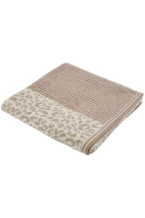 Dieter Knoll Collection Duschtuch, Beige, Textil, Animalprint, 70x140 cm, hochwertige Qualit&auml;t, schadstoffgepr&uuml;ft, Heimtextilien, Badtextilien, Duscht&uuml;cher