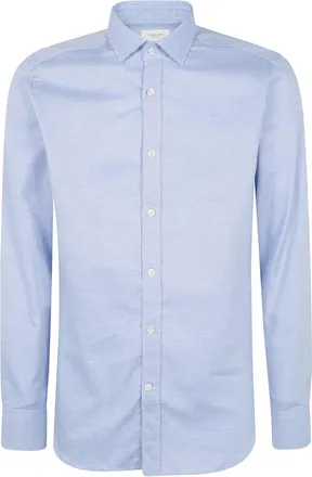 Tintoria Mattei Hombre, Camisas, Azul, Talla: L