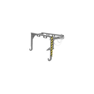 Bauer Traviesa De Apiladora Para Volquetes Y Recipientes Apilables No