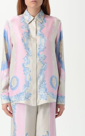 Versace Camicia Versace in seta stampata