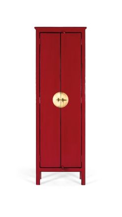 Giner&Colomer Armario de 2 puertas hecho a mano en madera de mango