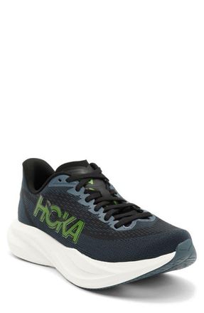 Hoka One One Mach 7 Running Shoe in Varsity Navy /Faded Navy at Nordstrom, Size 10.5