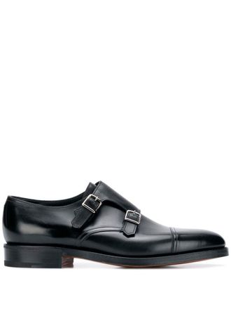 John Lobb William Double Buckle Shoes