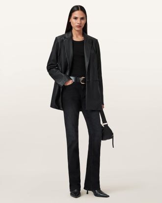 AllSaints Haldan Slim Bootcut Denim Jeans