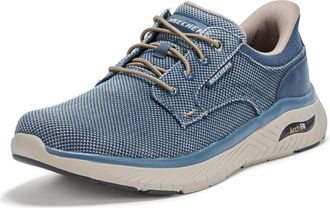 Skechers Mens Arch Fit Crosser-Ruger Sneaker, Navy, 12 UK