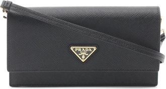 Prada Pre-owned Prada Saffiano Clutch on Strap Ladies DFJZ2QOYQJE4KF1P