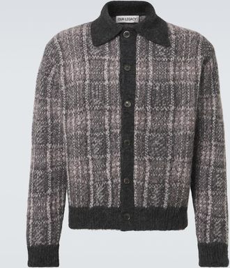 Our Legacy Evening wool and cashmere-blend cardigan