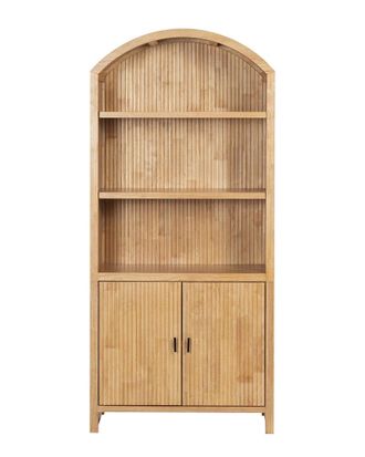 Safavieh Couture Elladora Ribbed Wood Bookcase