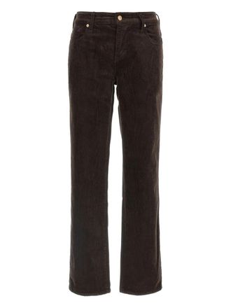 7 For All Mankind Calie Straight Leg Corduroy Pants