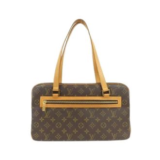 Louis Vuitton Pre-owned Shoulder Bags, female, Brown, Size: ONE SIZE Pre-owned Vintage Canvas Shoulder Bag