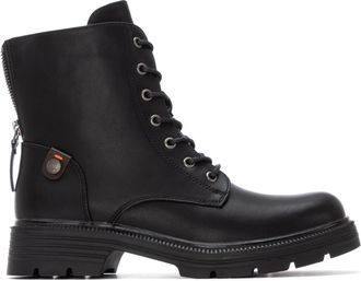 Xti Womens Back Zipper Combat Booties Refresh Collection By XTI