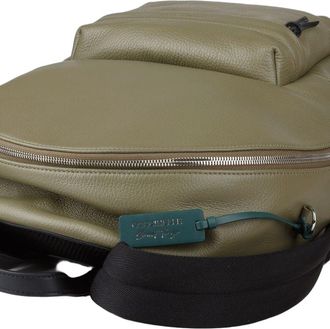 Coccinelle Womens Backpack Laurel Green Cowhide