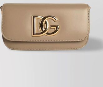 Dolce & Gabbana 3.5 leather crossbody bag