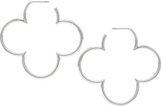 Rivka Friedman Plated Hoop Earrings