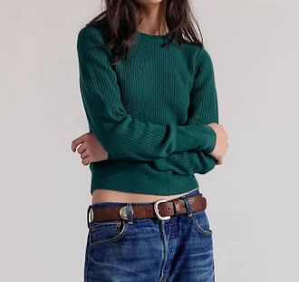 Free People Even After Pullover Sweater In Rainforest