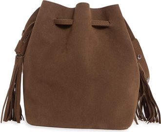 BCBGeneration Tassel Bucket Bag in Chocolate at Nordstrom Rack