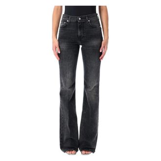 Haikure Bootcut Jeans, female, Black, W27, Flora Flared Jeans