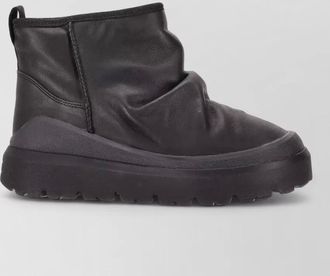 UGG leather ankle boots