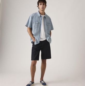 Levi's 468 Loose Shorts - Mens - 29 - Blue