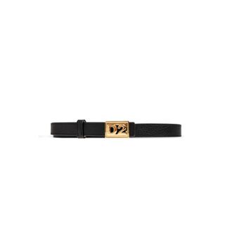 Dsquared2 Dames, Accessoires, Zwart, Maat: 85 CM Leer