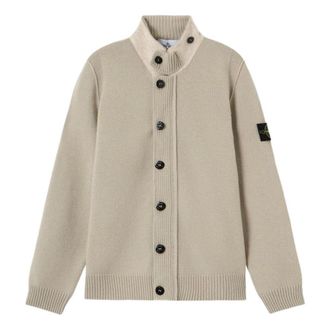 Stone Island Zip Up Cardigan Khaki Beige L2S1551000-47S00A3-V0095