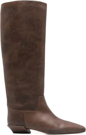 PARIS TEXAS Bettina Boot - Dames - Cowboylaarzen - Bruin - 36 EU - Leer - Schoenen
