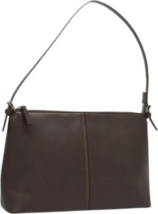 Burberry Pre-owned Shoulder Bags, female, Brown, Size: ONE SIZE Pre-owned Vintage Shoulder Bag